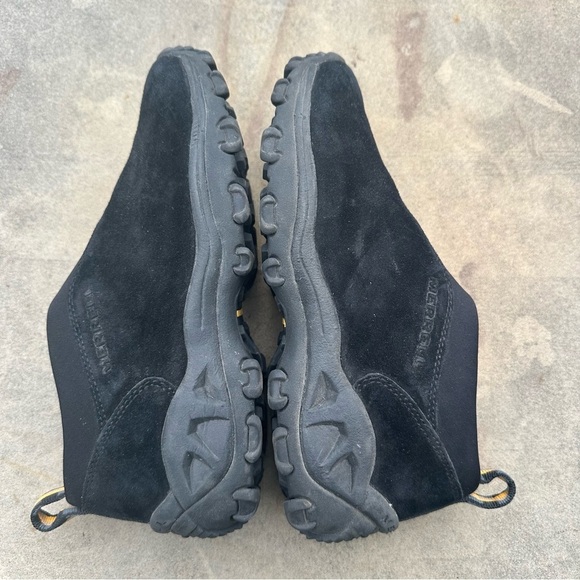 Merrell Winter Moc Black Suede Leather Slip-on Shoes Women's Size 7 Excellent - Picture 4 of 8